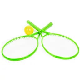 Ігровий набір "Теніс" ТехноК 2957TXK (2 ракетки+м'ячик) Зелений