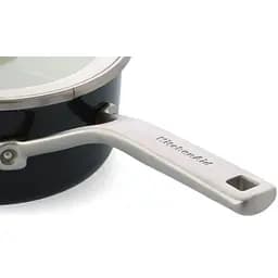 Ківш KitchenAid Steel Core з кришкою 20 см 2.4 л чорний (CC003288-001) - мініатюра 2