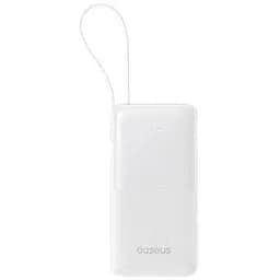 Батарея універсальна Baseus Bipow 2 20000mAh 20W with USB-C cable white (P10077101213-01)