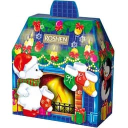 Новогодний подарочный набор Roshen №9 Новогодний камин 600 г (915381)