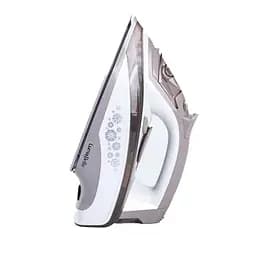 Утюг с паром LumaBella B-6008 с керамической подошвой защита от накипи 2700 Вт Серый