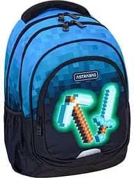 Рюкзак 3 відділення Astrabag AB330 BLUE PIXEL - мініатюра 5