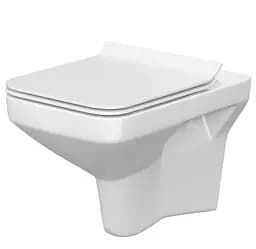 Подвесной унитаз Cersanit Como CleanOn с сиденьем duraplast Slim K701-102