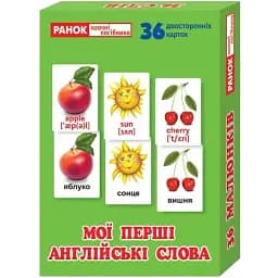 Набор карт Ranok Creative Мини-коробочки. Мои первые английские слова 13106079У