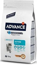 Сухий корм для котів Advance Cat Kitten 1.5 кг. для кошенят, а також для вагітних і кішок, що годують.