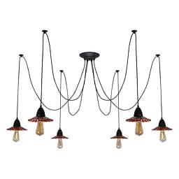 Люстра-паук LS 2151-6K-6