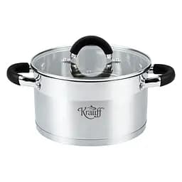 Кастрюля со стеклянной крышкой Krauff Recht 22 см 4.2 л (26-242-049)