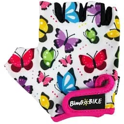 Велорукавиці дитячі Bimbo Bike Kids метелики 8-10 років розмір L (90962/2-IS) - мініатюра 4