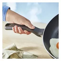 Сковорода Tefal So'' Light 28 см, алюміній, бакеліт, скло, чорний (H0560642_SET) - мініатюра 9