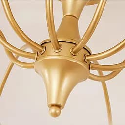 Світлодіодна люстра Соната 5015 (Золота) на 6 плафонів - мініатюра 4