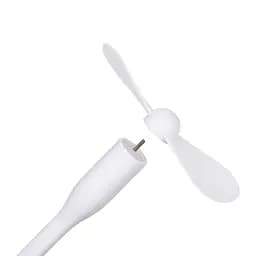 Вентилятор мобільний USB білий - мініатюра 5