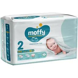 Подгузники детские Moffy Twin 2 (3-6 кг) 38 шт.