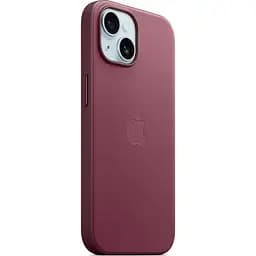 Чохол FineWoven Case with MagSafe для iPhone 15 Mulberry AAA [94496] - мініатюра 2