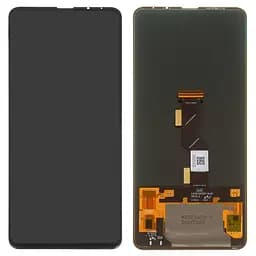 Дисплей для Xiaomi Mi Mix 3, чорний, без рамки, High, (OLED), M1810E5A
