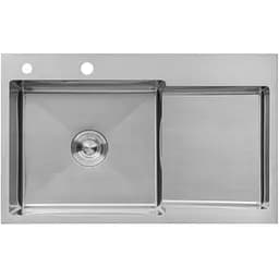 Кухонная мойка Kroner KRP Gebürstet - 7848LHM (3,0/1,0 мм) (CV030021)