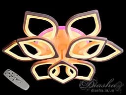 Світлодіодні люстри Diasha 8073/6+3WH LED 3color dimmer