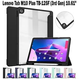 Чохол-книжка BeCover Soft Edge з кріпленням для стілусу для Lenovo Tab M10 Plus TB-125F 3rd Gen /K10 Pro TB-226 10.61" Rose Gold (708369) - мініатюра 5