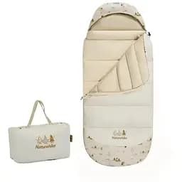 Спальник Naturehike B180 CNH22SD001 L лівий Бежевий (1047-6927595799611)