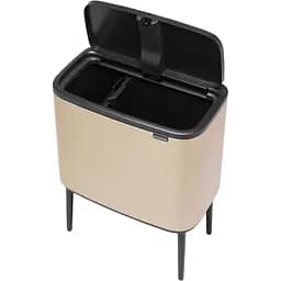 Бак для сміття Brabantia Bo 11 л + 23 л бежевий (201585) - мініатюра 3