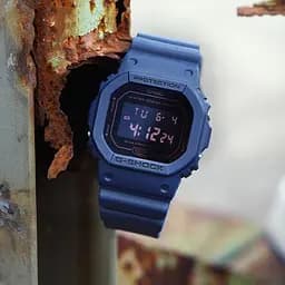 Протиударний годинник Casio G-Shock DW-5600BBM-2ER з полімерним ремінцем - мініатюра 7