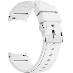 Силиконовый ремешок Galaxy Classic Watchbands для Samsung Galaxy Watch 5 Pro - белый размер L ширина крепления 20мм (WB615990)