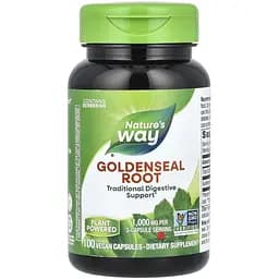 Жовтокорінь канадський (гідрастис) Nature's Way Goldenseal Root 100 капсул