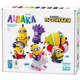 Набор самозатвердевающего пластилина Ліпака Миньоны (15026-UA01)