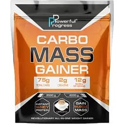 Гейнер Powerful Progress Carbo Mass Gainer 2 кг Cappucino