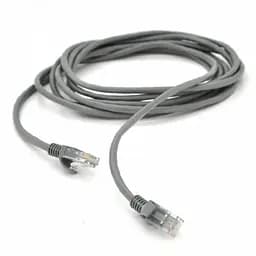 Патч-корд 25м, RJ-45, Cat.5e, CCA, біметал, сірий Ritar (PCR-CCA/25G/00227)