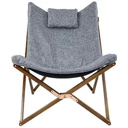 Крісло розкладне Bo-Camp Bloomsbury M Grey (1200369), Сірий - мініатюра 8