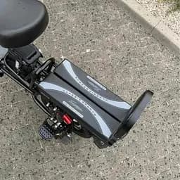 Електровелосипед Minako Monster Pro 18" 1200W 60V 30Ah гідравлічні гальма розкладний багажник/сидіння  duplication - мініатюра 8