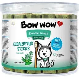 Лакомство для собак Bow wow Dental эвкалиптовые палочки 30 шт.