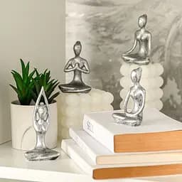 Декоративна статуетка MBM My Home Асана сіра (DH-ST-19-4 GRAY) - мініатюра 9