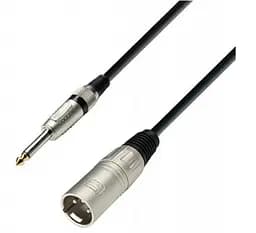 Инструментальный кабель Jack 6.3 — XLR male BIG CFJ 5м