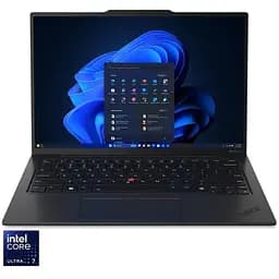 Ноутбук Lenovo ThinkPad X1 Carbon Gen 12 з процесором Intel Core Ultra 7 155U pana la 4.8GHz, 14", 2.8K, OLED, сенсорний, 32GB LPDDR5x, 1TB SSD, Intel® графікою, Windows 11 Pro, чорний, 3y Courier