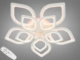 Світлодіодна люстра смарт світильник з пультом, кольоровою підсвіткою