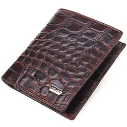 Чоловічий шкіряний портмоне Canpellini 10х11,5х1 см acs0025047