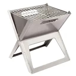 Гриль угольный Bo-Camp Notebook/Fire Basket Compact Silver (8108347), Серебристый