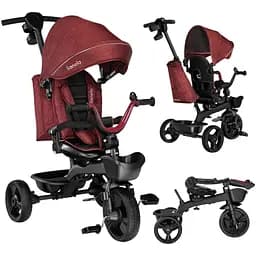 Велосипед триколісний Lionelo Kori Red Burgundy