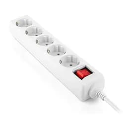 Мережевий фільтр живлення REAL-EL RS-Protect M 5m, white (EL122300029) - мініатюра 10
