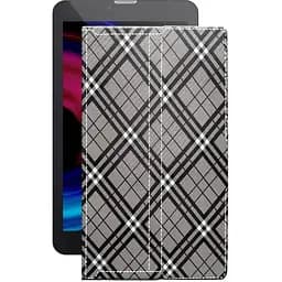 Чохол StatusCASE з екошкіри для планшету Pixus Touch 7 3G Клітинки