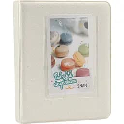 Фотоальбом для Fujifilm Instax Mini (12, 11, 40, 70, 90, 99, EVO, Link, Liplay) Polaroid 300, Z2300 на 64 фото, білий 