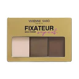 Палетка для бровей Vivienne Sabo Fixateur Superb: тени + воск тон 01, 4 г (8000019905798)
