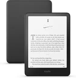 Електронна книга Amazon Kindle Paperwhite 12th Gen 2024 Black, 16GB, дисплей 7 E Ink Carta, HD-екран, покриття антивідблиску, підсвічування, сенсорний екран, Bluetooth/Wi-Fi, захист від вологи, 300 dpi, чорна