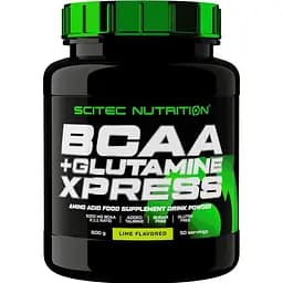Амінокислоти Scitec Nutrition BCAA+Glutamine Xpress Лайм 600 г