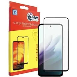 Стекло защитное Dengos Full Glue Xiaomi Redmi 15 Black (TGFG-416)