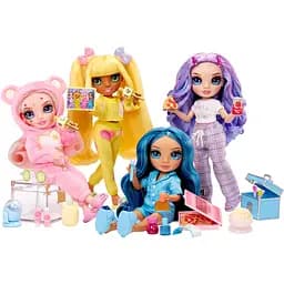 Лялька Rainbow High Junior PJ Party Violet Willow з аксесуарами 23 см (503705) - мініатюра 6