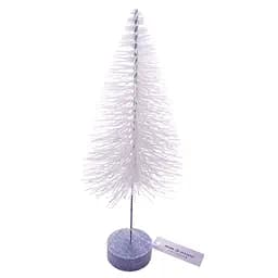 Елка декоративная Offtop на тонкой ножке белая (855210)