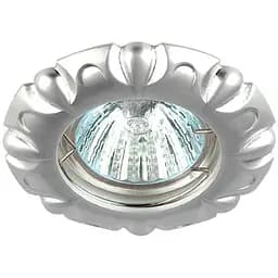 Встраиваемый поворотный светильник Feron DL6124 под лампу хром