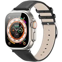 Ремінець Dux Ducis Leather Strap Classic для Apple Watch 38/40/41/42mm(ser.10) Black